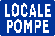 cartello locale pompe